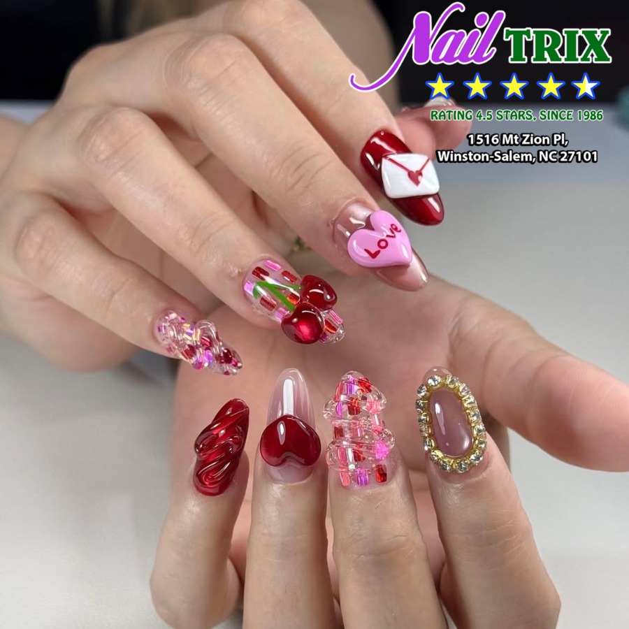 Nail Trix in Winston-Salem, NC 27101 | Top Nail Salon in East Winston | Downtown Winston-Salem